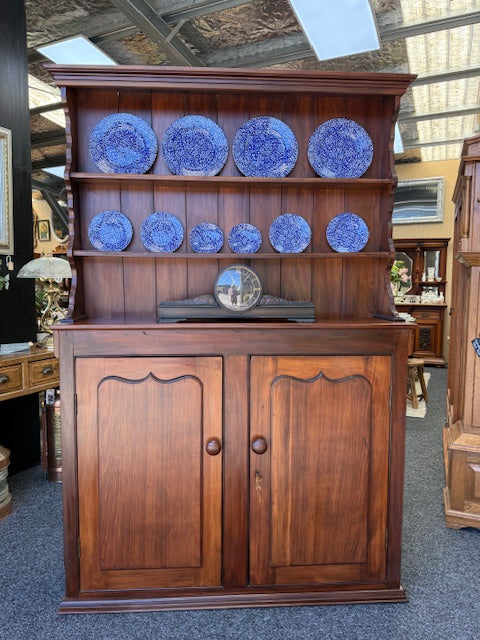 Stunning Kauri Bookcase Display Hutch