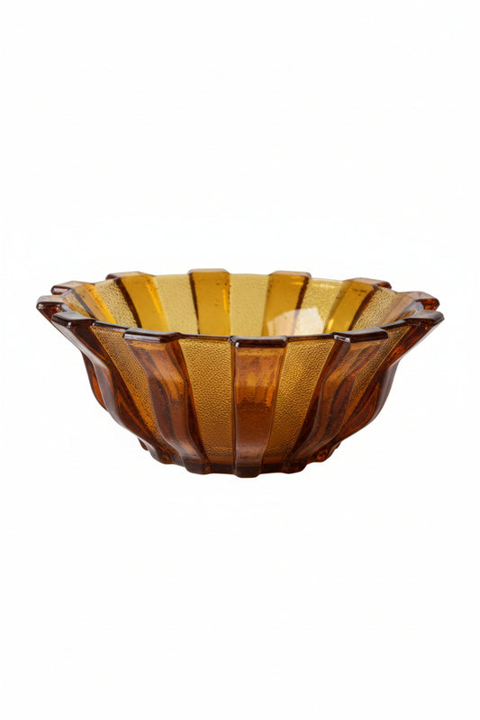 Art Deco Stolze Amber Bowl