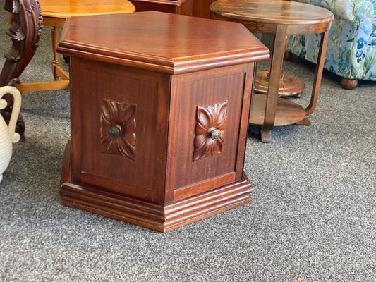 Mid-Century Looking Hexagonal Coffee Table or Side Table