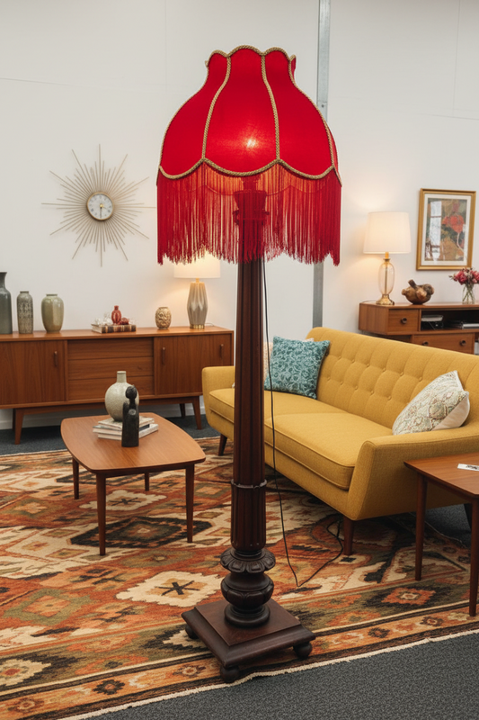 Stunning Vintage Corinthian Lamp-Modern or Vintage