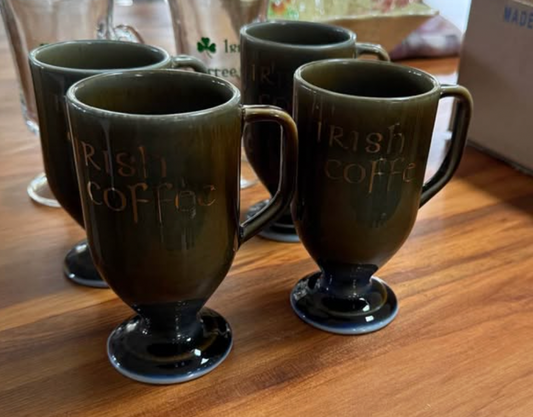 4x Wade Irish Coffee Cups / Mugs