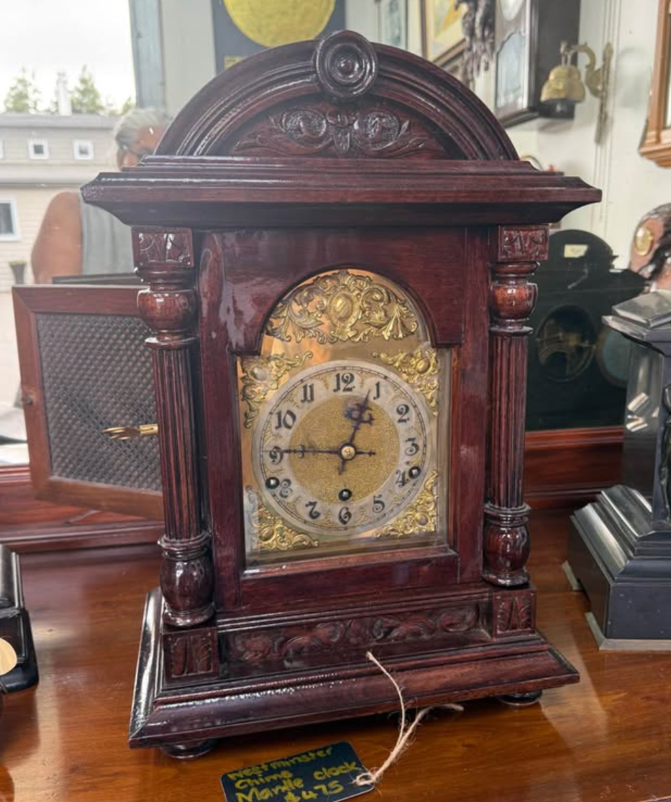 Westminster Chiming Bracket clock in good working condition