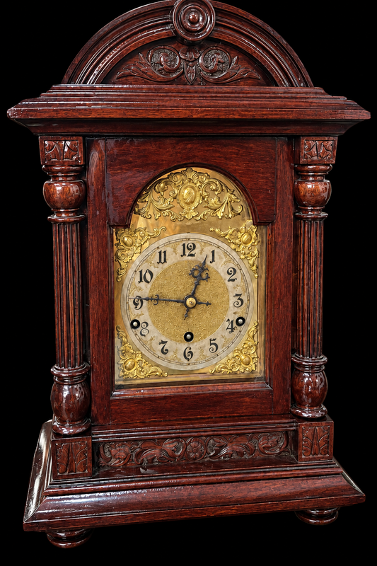 Westminster Chiming Bracket clock in good working condition