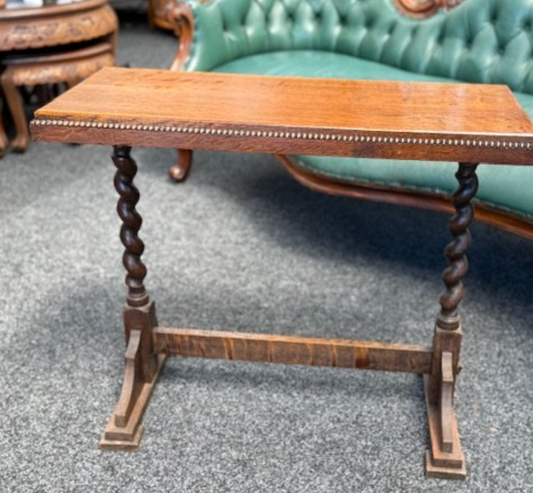 Sweet Oak Bobbin Barley Twist Hall Table