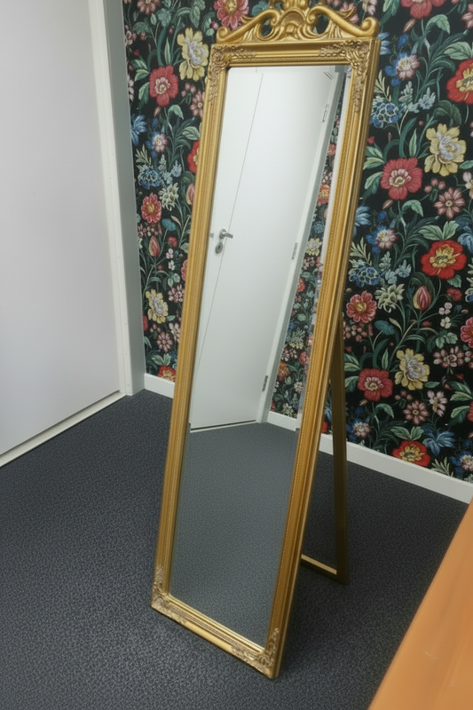 Ornate Freestanding Gilt Mirror | Full Length | Brand New