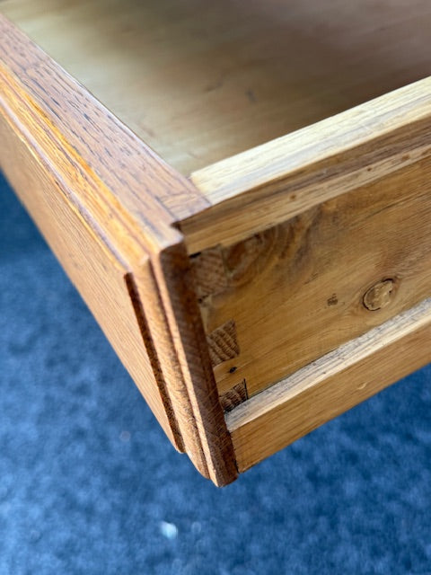 Quality made Solid Oak Bankers Desk