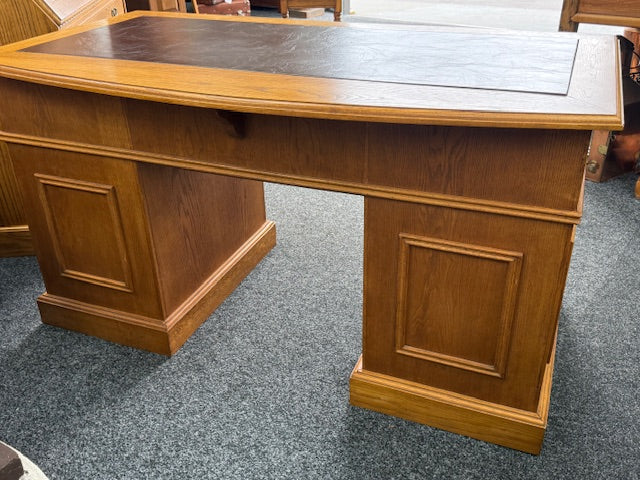 Quality made Solid Oak Bankers Desk