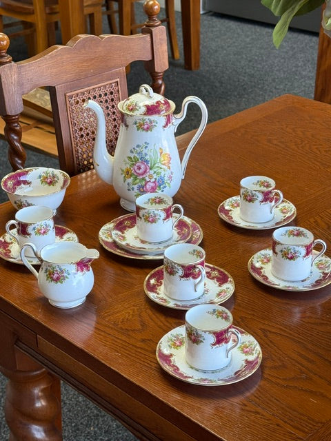 Shelley Duchess Coffee set
