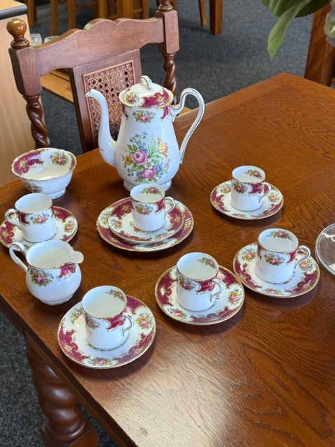 Shelley Duchess Coffee set