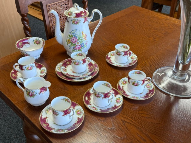 Shelley Duchess Coffee set