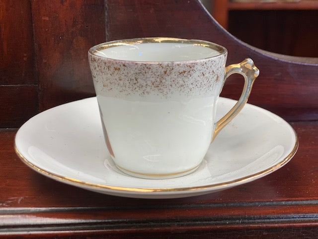 Made in England Cup and Saucer of a Hawaiian Woman