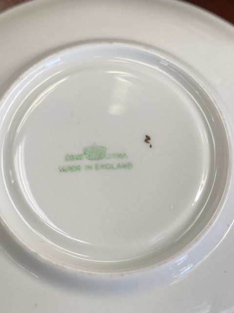 Made in England Cup and Saucer of a Hawaiian Woman