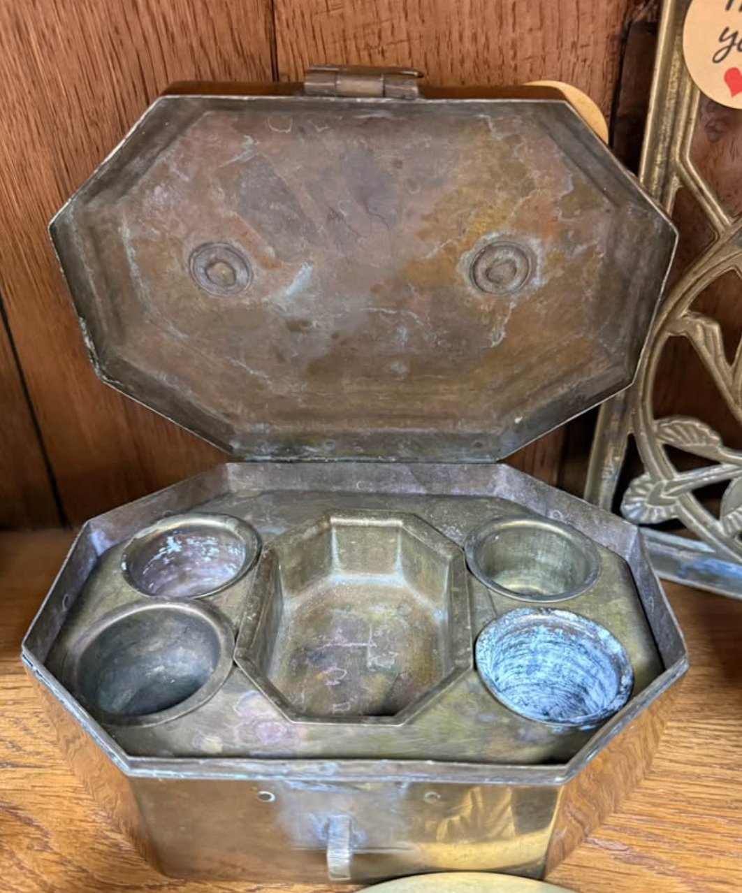 Vintage Indian spice Container