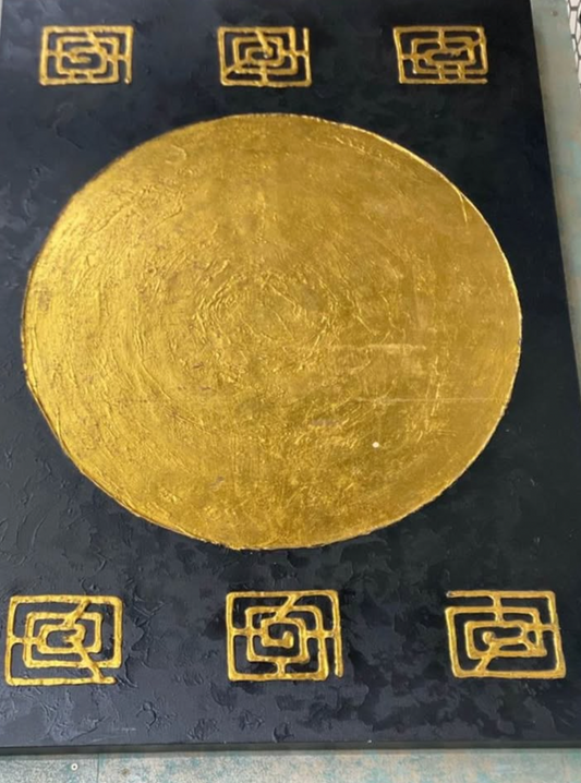 Large Oriental canvas 1200 by 850 by 40