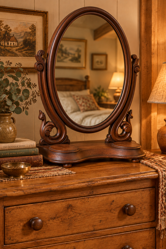 Gorgeous Victorian Cheval Mirror
