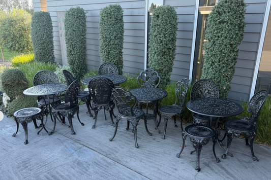 Masport Enderslea Cast Aluminium Outdoor table and chairs