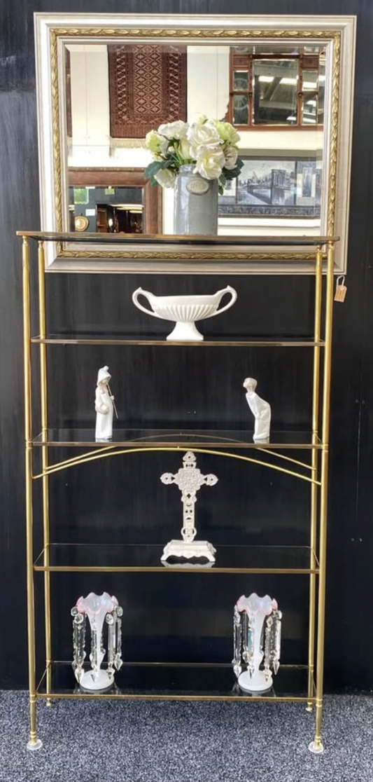 Solid Brass display Cabinet