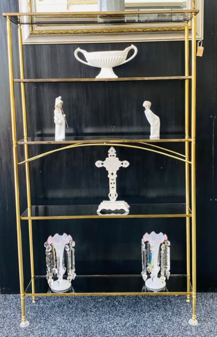 Solid Brass display Cabinet