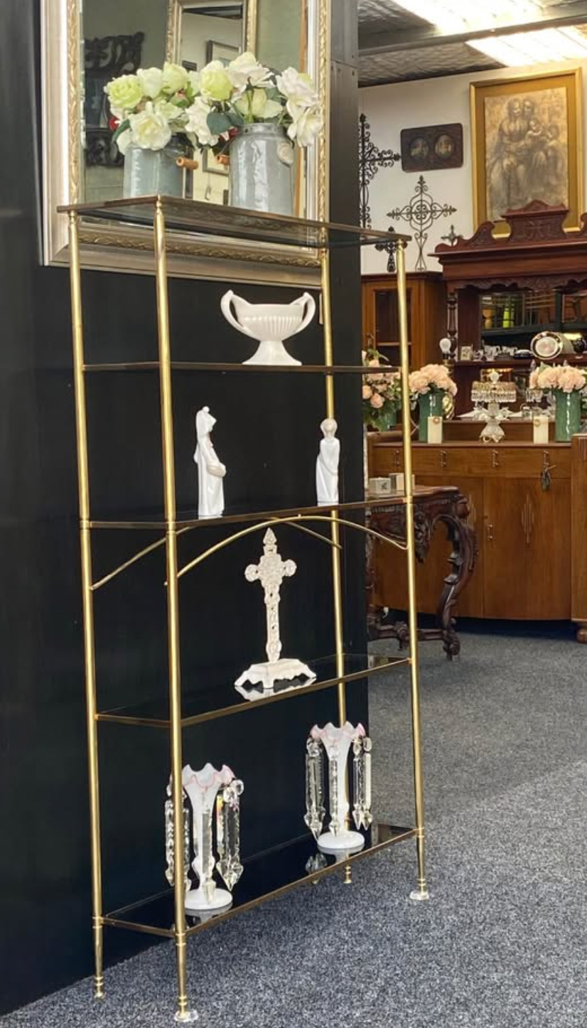 Solid Brass display Cabinet